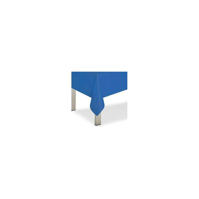 Tovaglia In Plastica Blu Fai Da Te, Rotolo Da 90 Metri X 101 Cm, Proteggi Tavolo, Copertura USA E Getta Per Feste