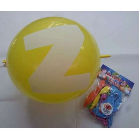 Palloncino in Lattice 13" GLS13 Link lettera "Z" Assortiti 10pz Gemar Blister "Happy Time"
