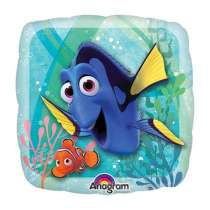 Palloncino in Foil 9" Mini Shape Alla Ricerca di Dory Dory e Nemo