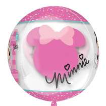 Palloncino in Foil 16" Orbz Minnie 1°Compleanno Minnie
