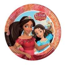 Piatto di Carta 23cm con Elena di Avalor 8pz Elena di Avalor