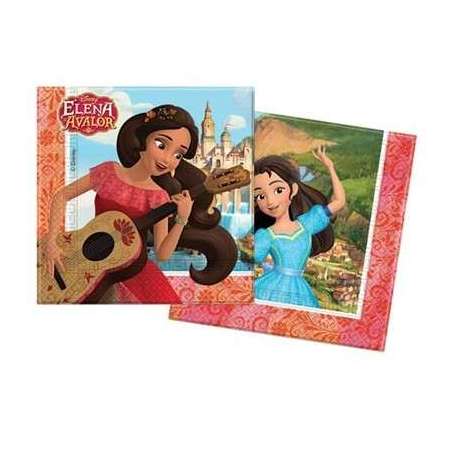 Tovagliolo di Carta 33x33cm con Elena di Avalor 20pz Elena di Avalor