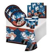 Piatto di Carta 23cm Giochi di Prestigio e Magia "Magic Party" 8pz Magia "Magic Party"