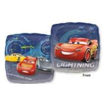 Palloncino in Foil 18" Quadrato Cars 3 "Lightning" Cars