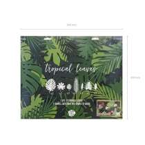 Decorazione Foglie della Giungla "Tropical Leaves" 21pz Pappagallo "Parrot"