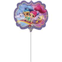 Palloncino in Foil 14" Mini Shape Shimmer & Shine Shimmer e Shine