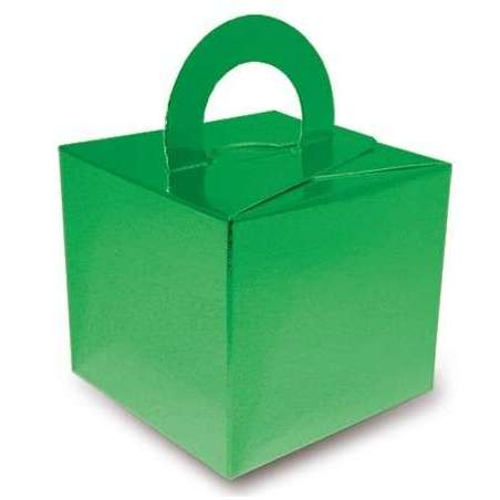 Pesetto o Scatola Regalo Verde Metallizzato 10pz Pesetti Oaktree