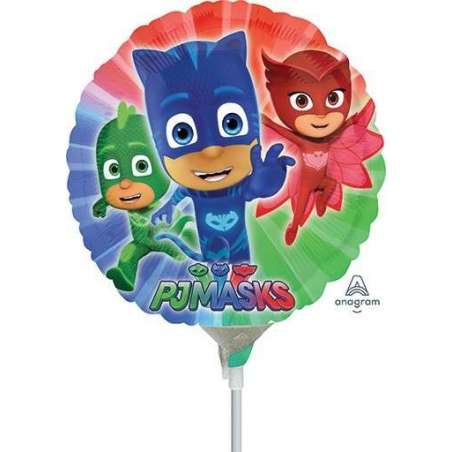 Palloncino in Foil 9" Mini Shape PJ Masks "Super Pigiamini" Super Pigiamini