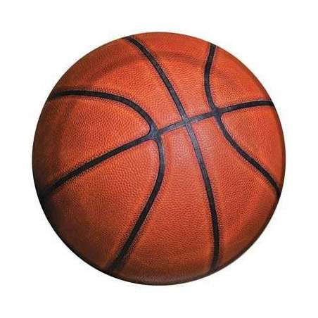 Piatto di Carta 18cm per Pallacanestro "Basket Fanatic" 8pz Basket