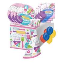 Piatto di Carta 18cm Piccolo Cuoco "Little Chef" 8pz Chef "Piccolo Cuoco"