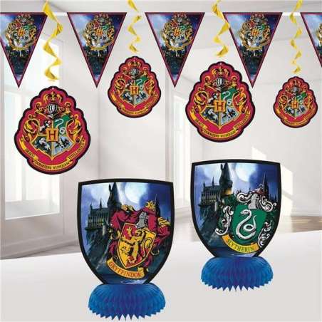 Decor Kit Harry Potter 7pz Festoni e Addobbi Personaggi
