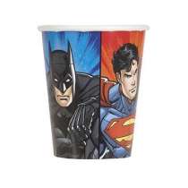 Bicchiere di Carta 270ml con Justice League 8pz Justice League