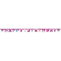 Festone Happy Birthday con My Little Pony 2,37mt My Little Pony