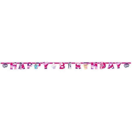 Festone Happy Birthday con My Little Pony 2,37mt My Little Pony