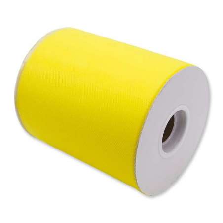Rotolo Tulle Giallo 12.5cm x 100mt Tulle 12,5cm x 100mt