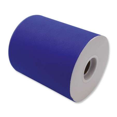 Rotolo Tulle Blu Elettrico 12.5cm x 100mt Tulle 12,5cm x 100mt