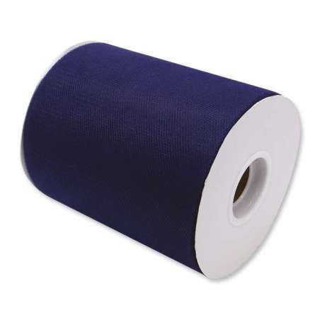 Rotolo Tulle Blu 12.5cm x 100mt Tulle 12,5cm x 100mt