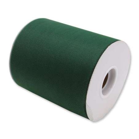 Rotolo Tulle Verde Scuro 12.5cm x 100mt Tulle 12,5cm x 100mt