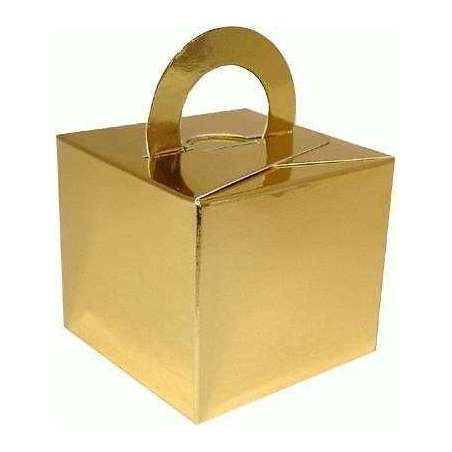 Pesetto o Scatola Regalo Oro Metallizzato 10pz Pesetti Oaktree