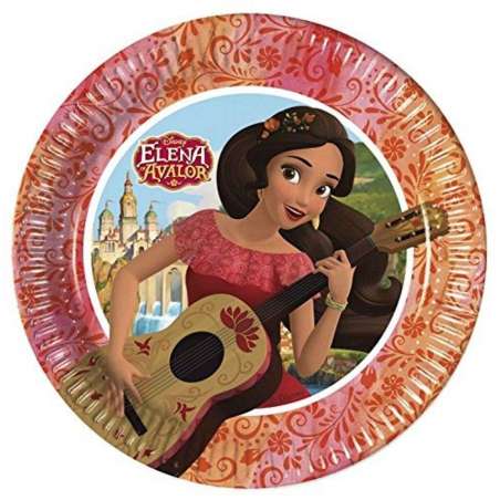 Piatto di Carta 20cm con Elena di Avalor 8pz Elena di Avalor