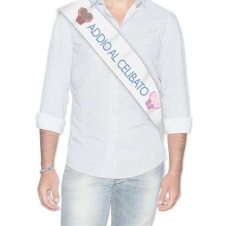 Fascia Futuro Sposo "Addio al Celibato" 168cm Fascia Premio