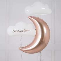 Palloncino in Foil 9" Luna Rose Gold Lune