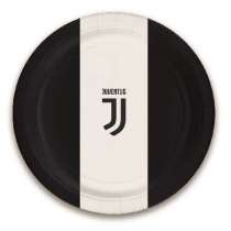 Piatto di Carta 23cm della Juventus Bianconero 8pz Juventus