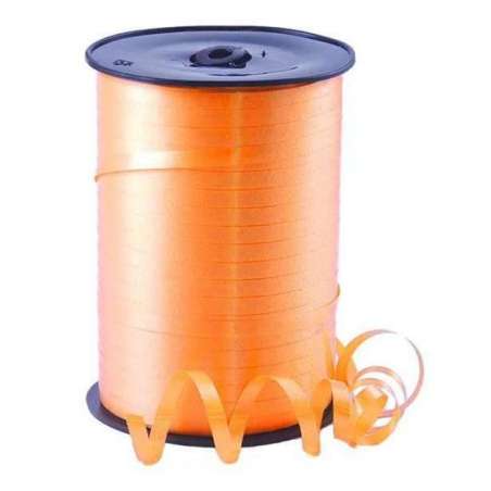 Nastrino Liscio Arancione Chiaro 5mm x 500mt Nastrini Classici 5mm