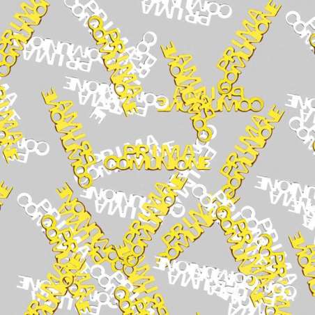 Confetti in Plastica Sagomati "Prima Comunione" 15gr Accessori Tavola Comunione