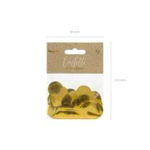 Confetti in Foil Tondi Oro Metallizzato 15gr Confetti Tondi