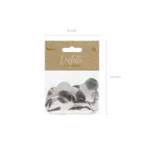 Confetti in Foil Tondi Argento Metallizzato 15gr Confetti Tondi