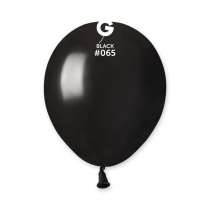 Palloncino in Lattice 5” AM50 Nero Metallizzato "Black 065” 100pz Gemar Metallic 5" AM50