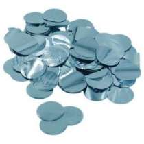Confetti in Foil Tondi Celeste Metallizzato 15gr Confetti Tondi