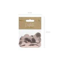 Confetti in Foil Tondi Rose Gold Metallizzato 15gr Confetti Tondi