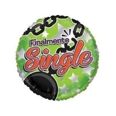 Palloncino in Foil 18" Finalmente Single Messaggi Speciali