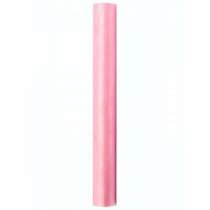 Runner in Organza Rosa Fashion 9mt x 36cm Runner/Corsie
