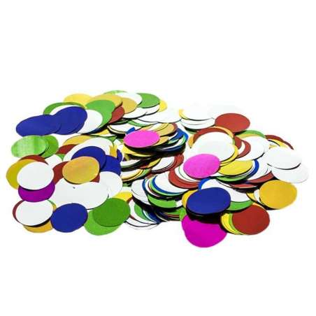 Confetti in Foil Tondi Multicolor Metallizzato 15gr Confetti Tondi