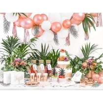 Bicchiere di Carta 220ml Rose Gold Metallizzato 6pz Rose-Gold