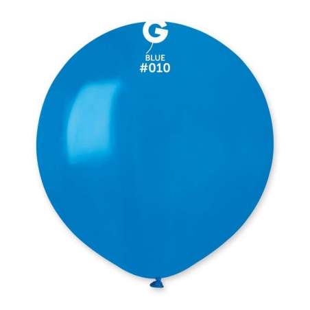 Palloncino in Lattice 19" G150 Azzurro "Blue 010" 50pz Gemar Standard 19" G150