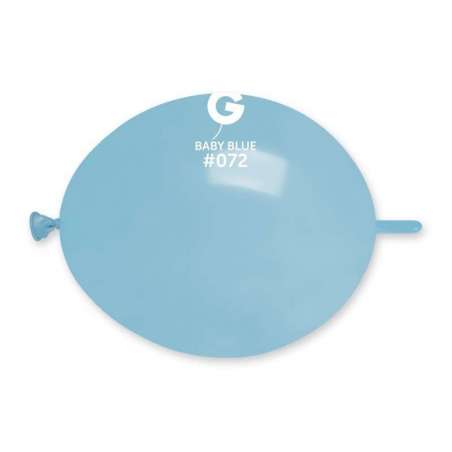 Palloncino in Lattice 6” Link GL6 Celeste Baby "Baby Blue 072" 100pz Gemar Standard Link 6" GL6