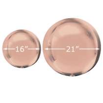 Palloncino in Foil 16" Orbz Rose Gold Sfere e Orbz