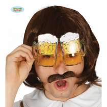 Occhiali Sagomati Boccale di Birra "Beer" Oktoberfest Birra