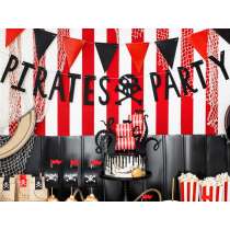 Festone dei Pirati con Teschio "Pirates Party" 2mt Festa Tema Pirata "Pirates"