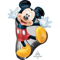 Palloncino in Foil 31" Super Shape Mickey Full Body Mickey Mouse & Co.