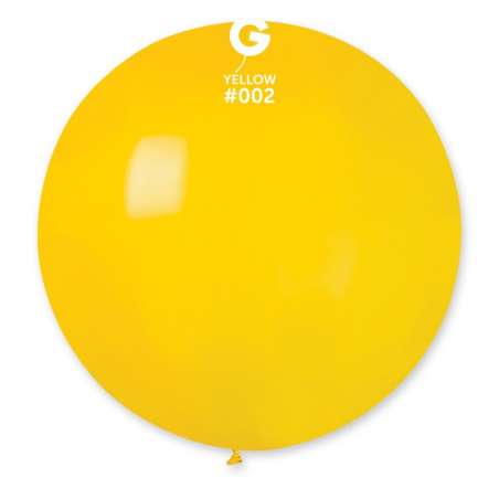 Palloncino in Lattice 31" G30 Giallo "Yellow 002" Gemar Standard 31" G30