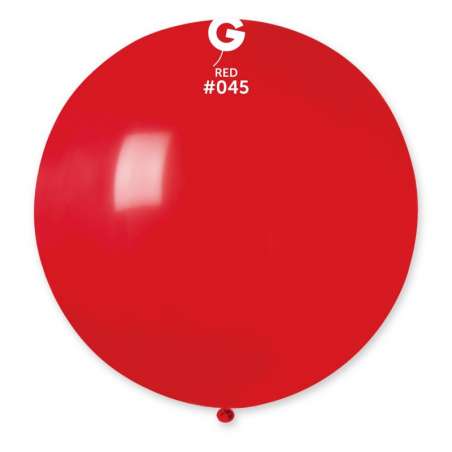 Palloncino in Lattice 31" G220 Rosso "Red 045" Gemar Standard 31" G220