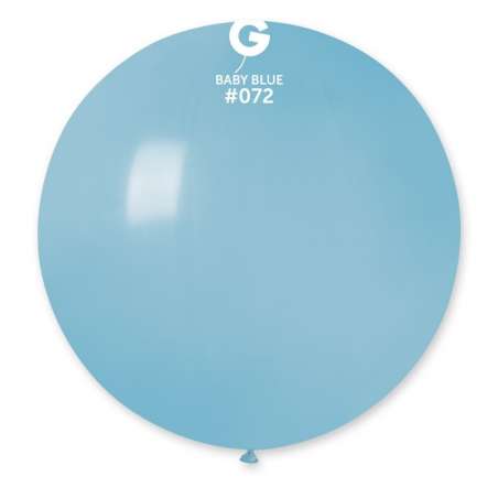 Palloncino in Lattice 31" G30 Celeste Baby "Baby Blue 072" Gemar Standard 31" G30