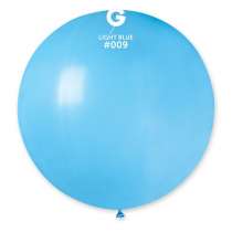 Palloncino in Lattice 31" G220 Celeste "Light Blue 009" Gemar Standard 31" G220