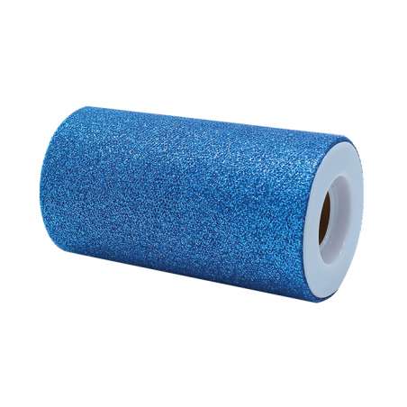 Tulle Scintillante Glitter Blu Navy 25MT Tulle Glitter