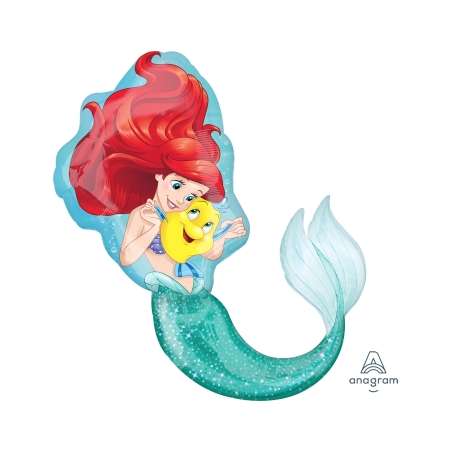 Palloncino in Foil 29" Super Shape Sirenetta Ariel Ariel Sirenetta